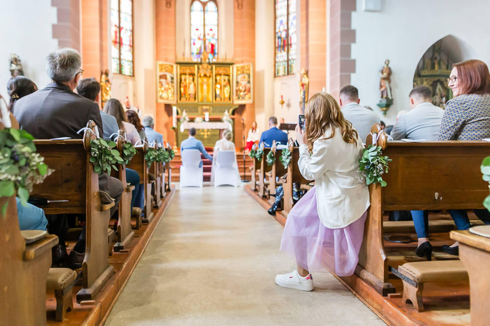 Hochzeit in der Heiligen Dreifaltigkeit in Mörlenbach