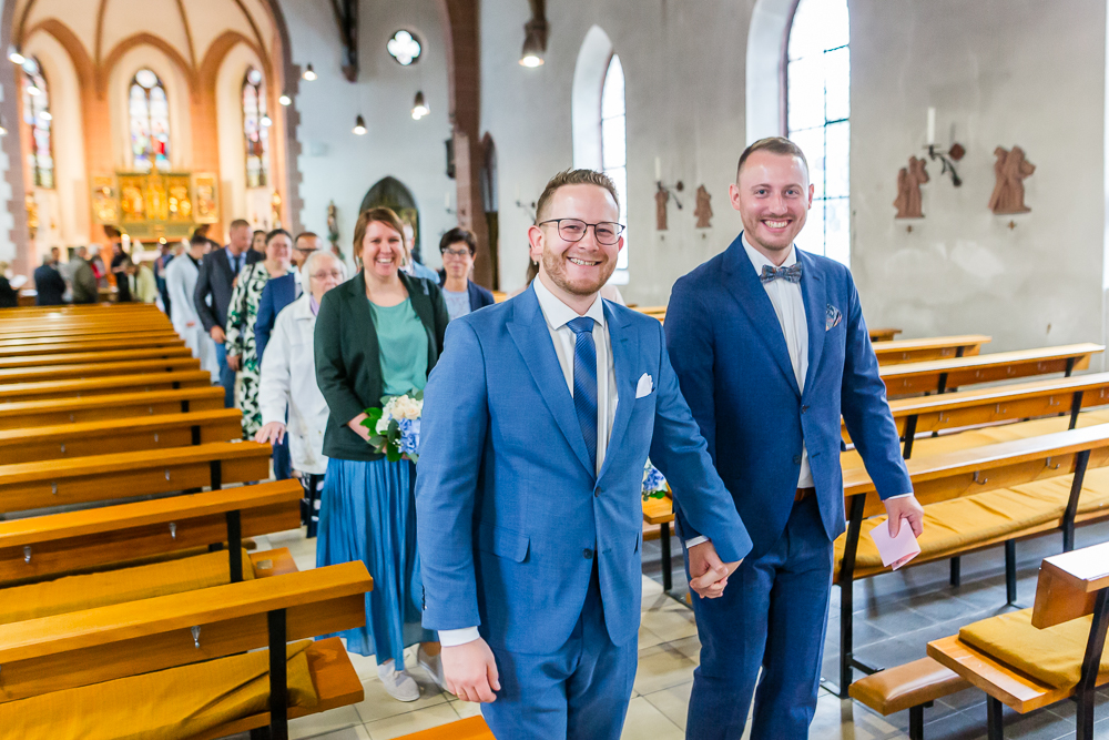 Hochzeit in der Heiligen Dreifaltigkeit in Mörlenbach