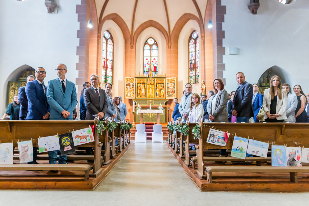 Hochzeit in der Heiligen Dreifaltigkeit in Mörlenbach