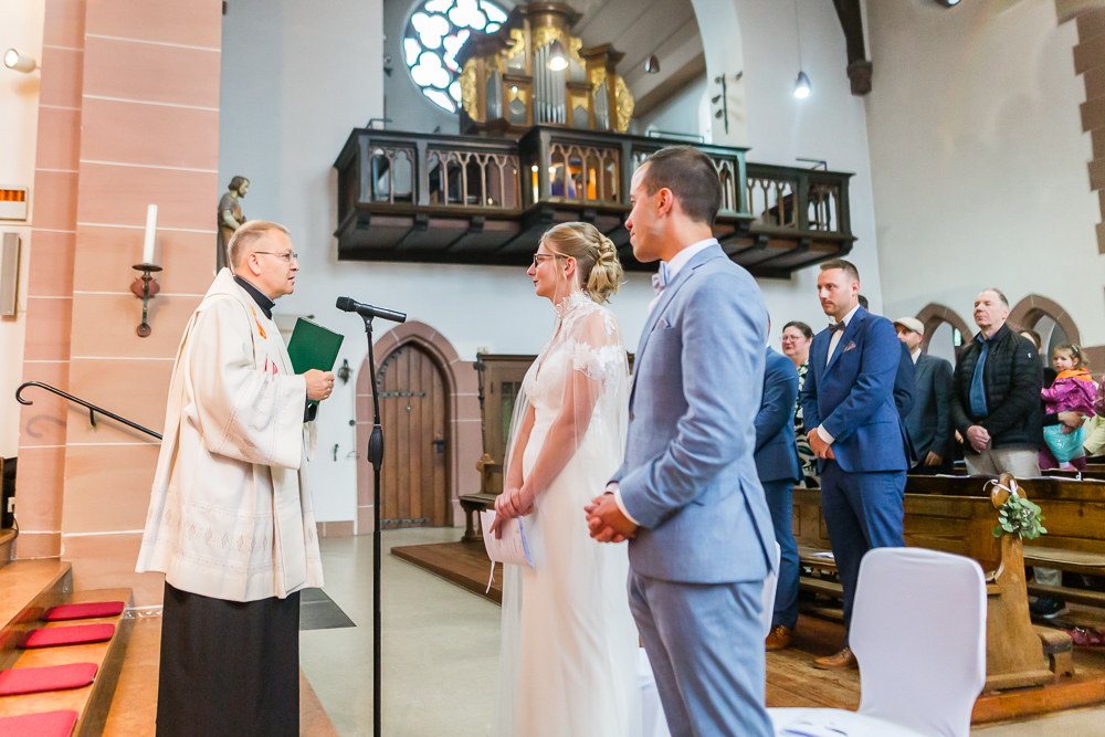 Hochzeit in der Heiligen Dreifaltigkeit in Mörlenbach