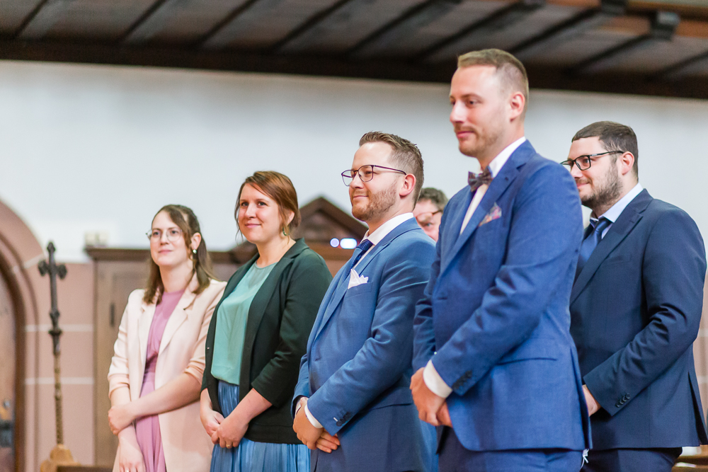 Hochzeit in der Heiligen Dreifaltigkeit in Mörlenbach