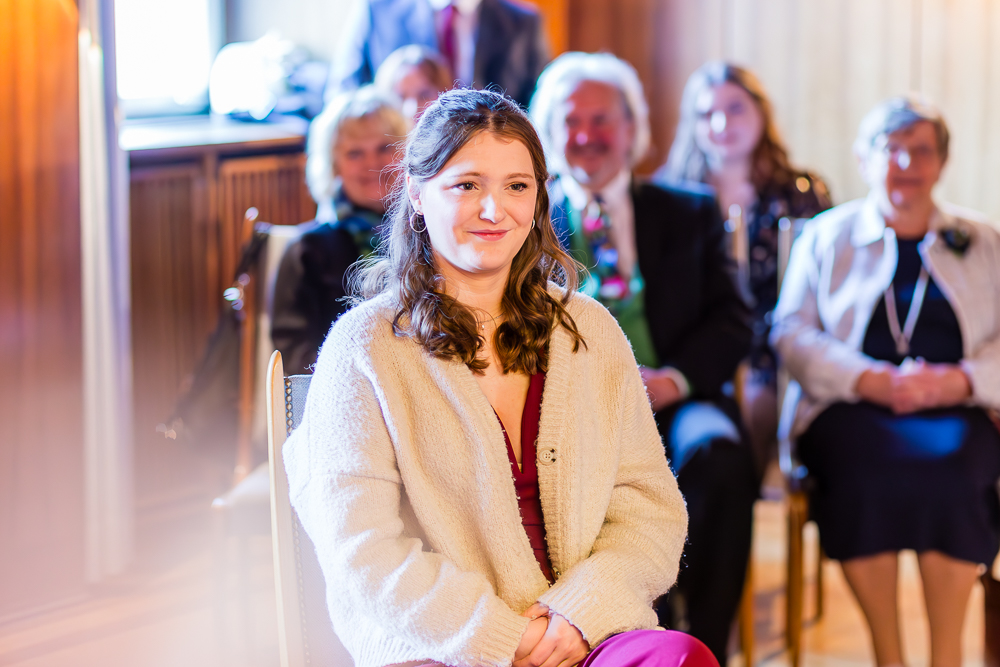 Winterhochzeit in Mannheim am Alten Rathaus